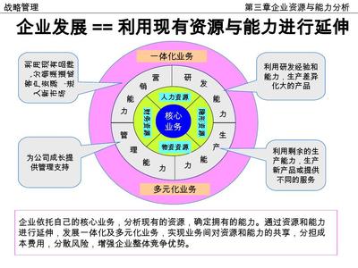 企業資源與能力分析 打造核心競爭力的基石